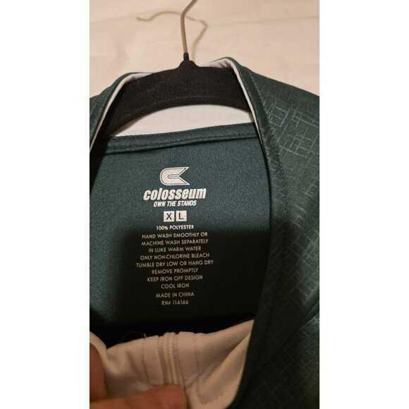 Michigan State Spartans Top Quarter Pullover Collegiate Football Mens XL MSU - Picture 3 of 5